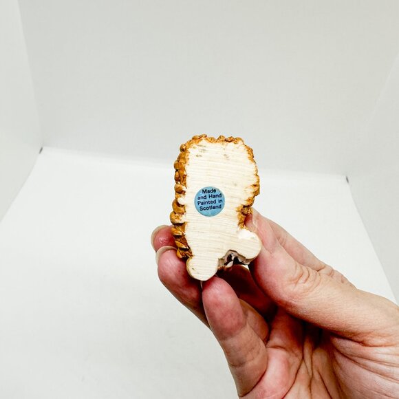 Vintage Peter Fagan Miniature Long Haired Dog Scotland Shaggy Sheepdog Dollhouse - Picture 7 of 7